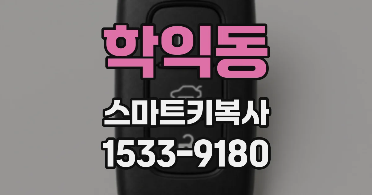 학익동 스마트키복사