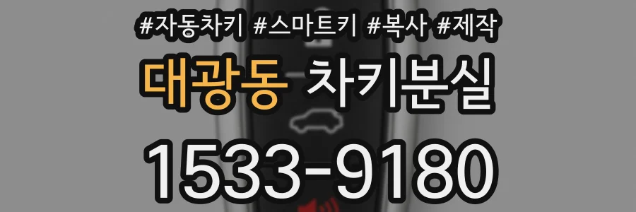 대광동 차키분실