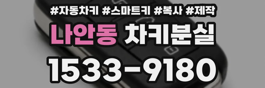 나안동 차키분실