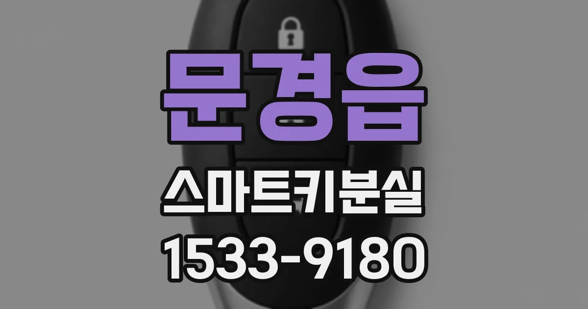 문경읍 스마트키분실