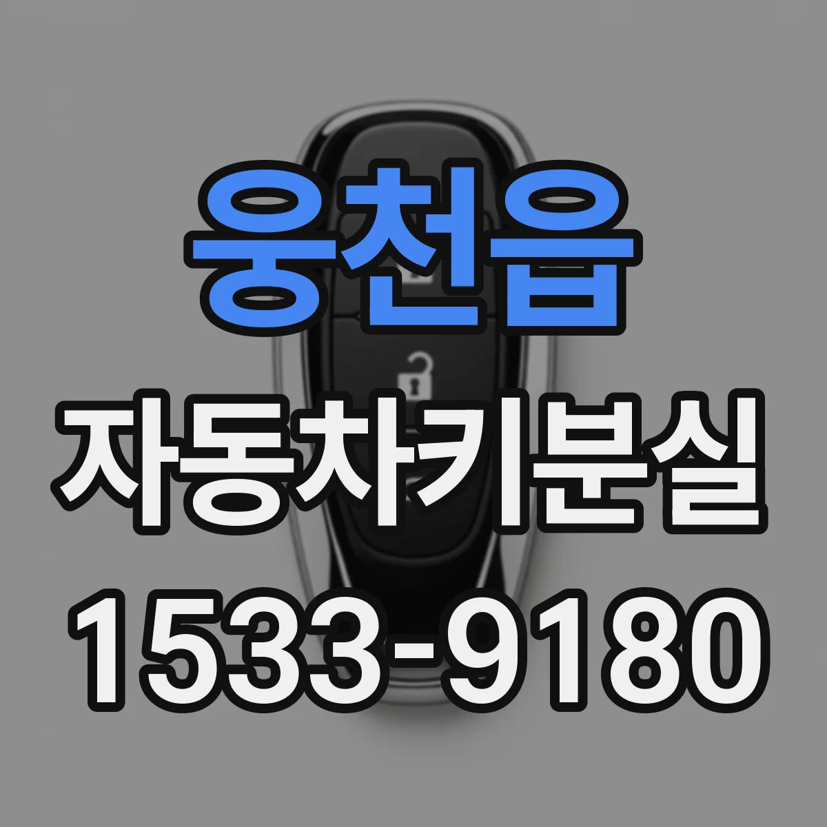 웅천읍 자동차키분실
