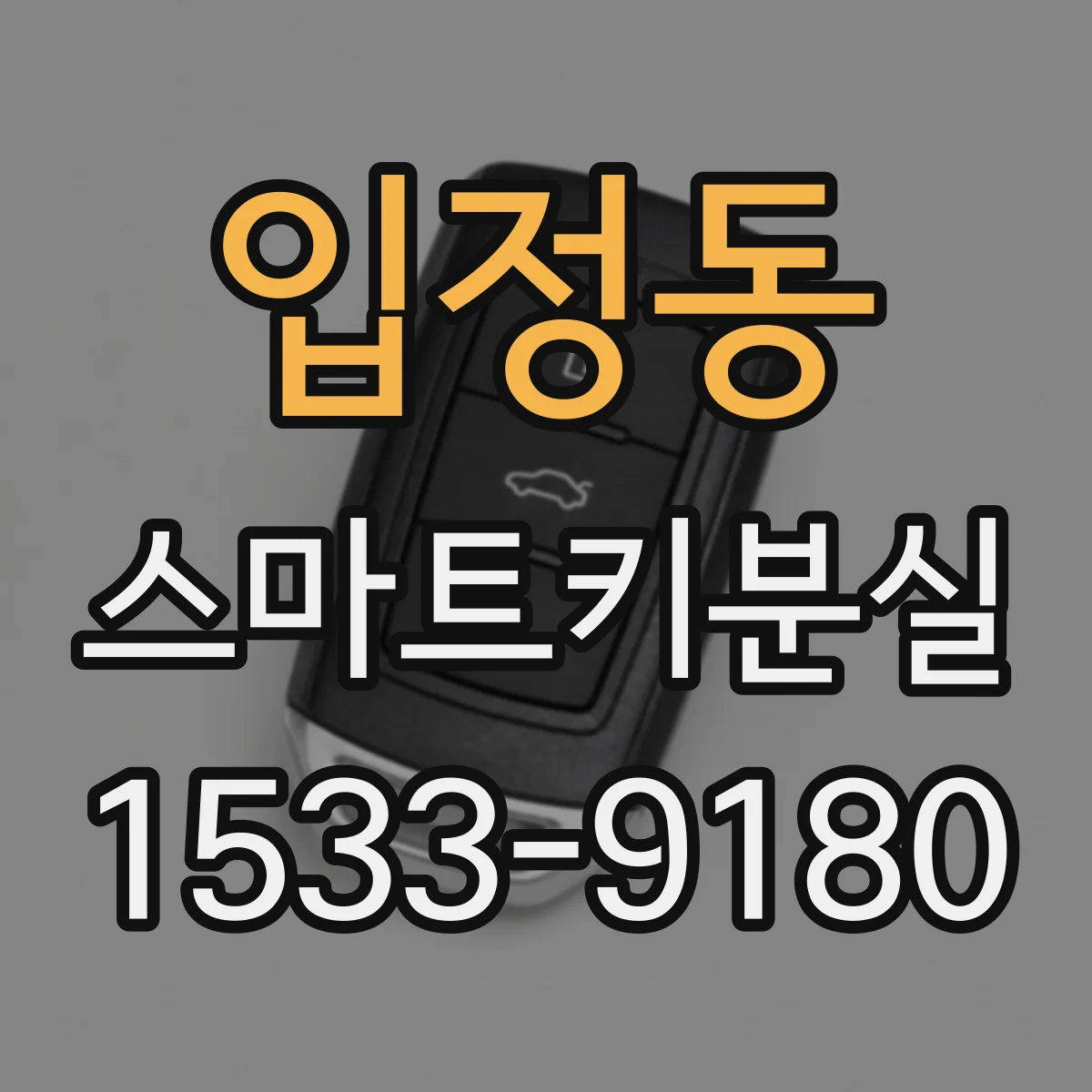 입정동 스마트키분실