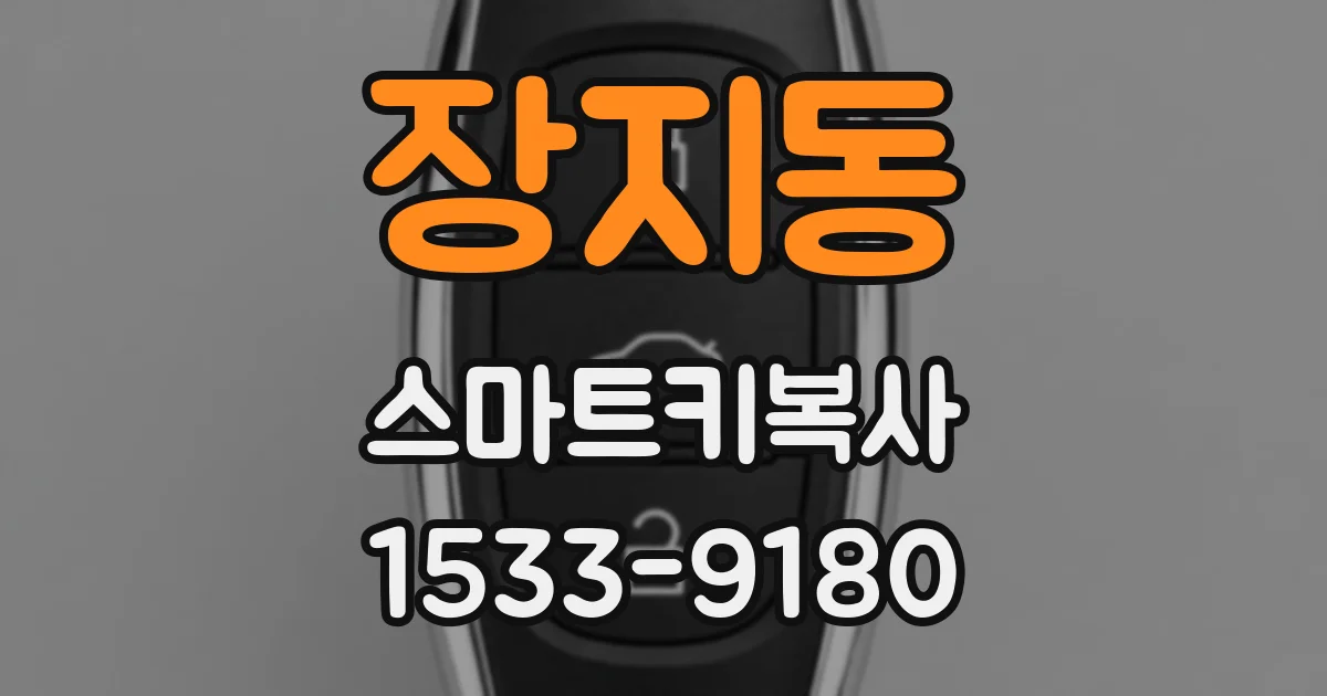 장지동 스마트키복사