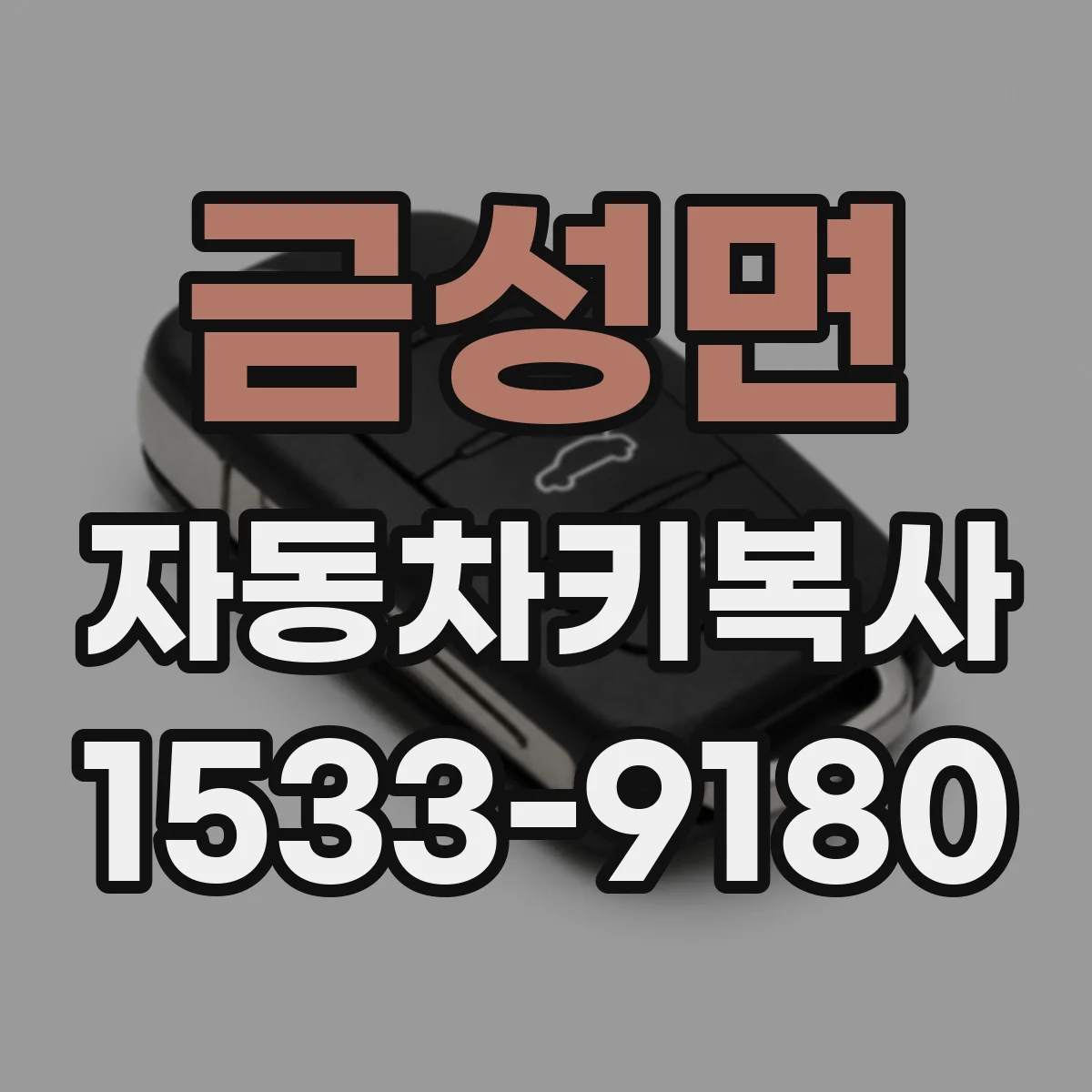 금성면 자동차키복사