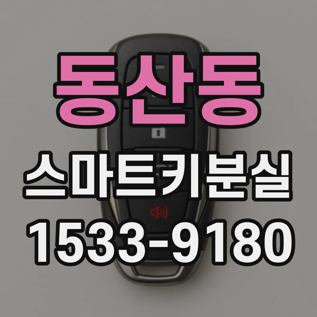 동산동 스마트키분실