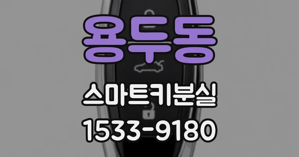 용두동 스마트키분실