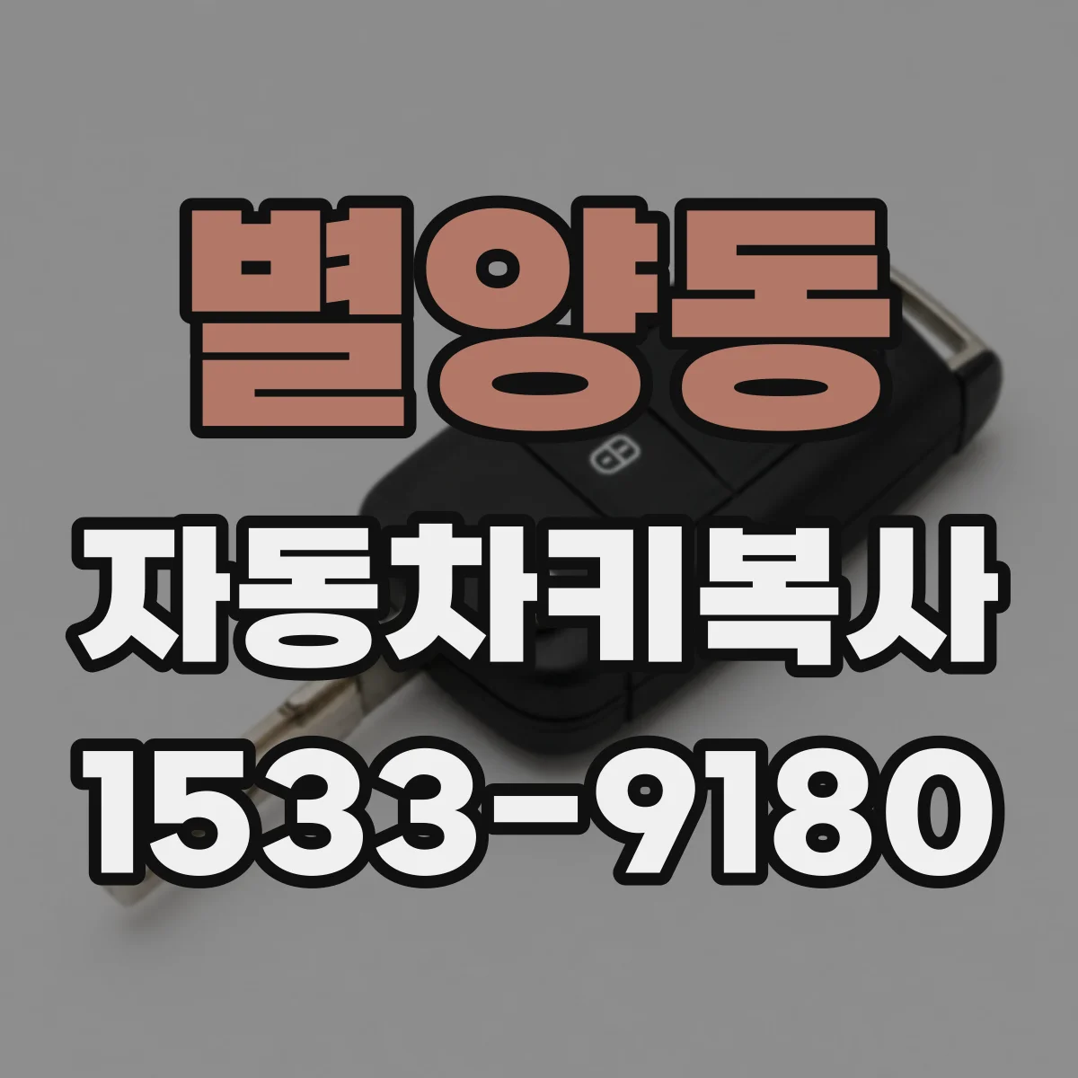 별양동 자동차키복사
