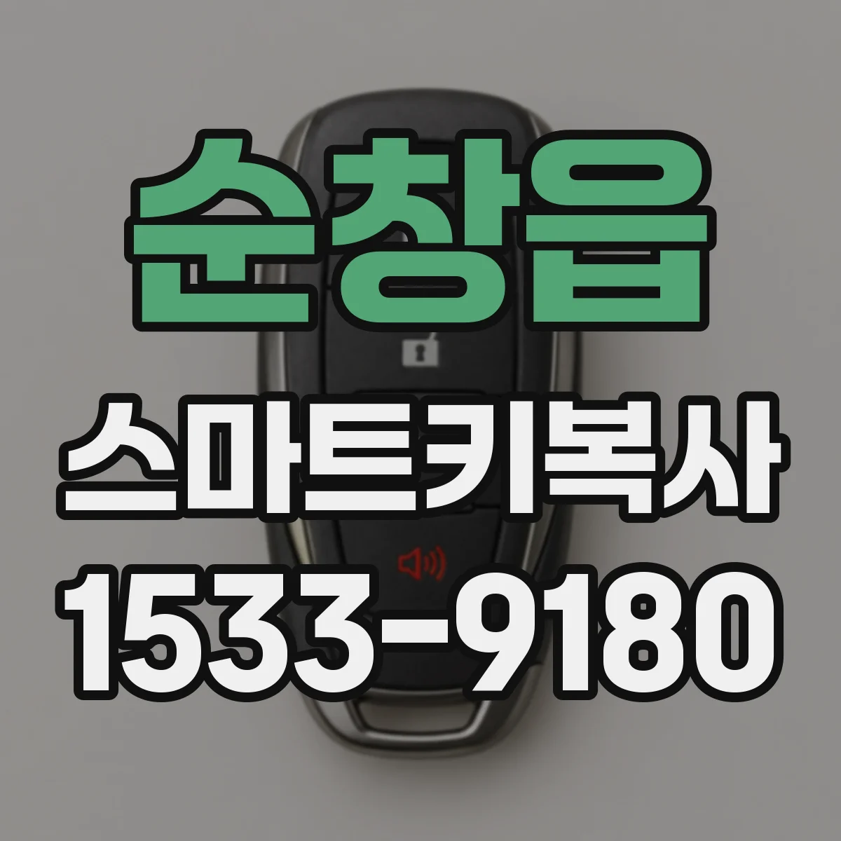 순창읍 스마트키복사