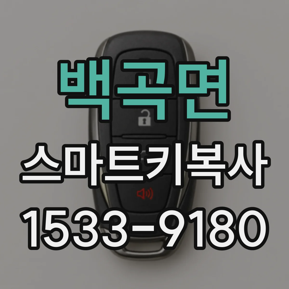 백곡면 스마트키복사