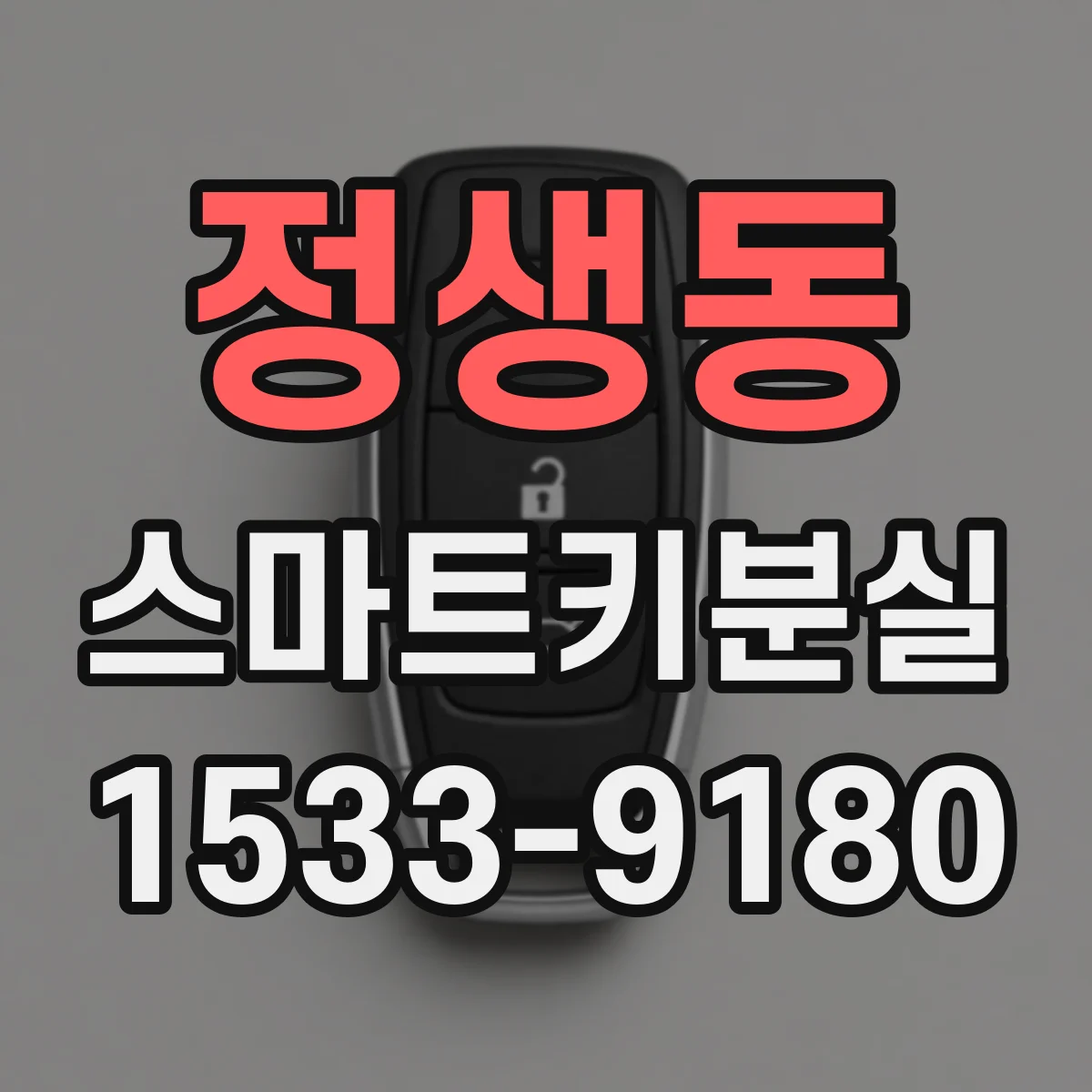 정생동 스마트키분실