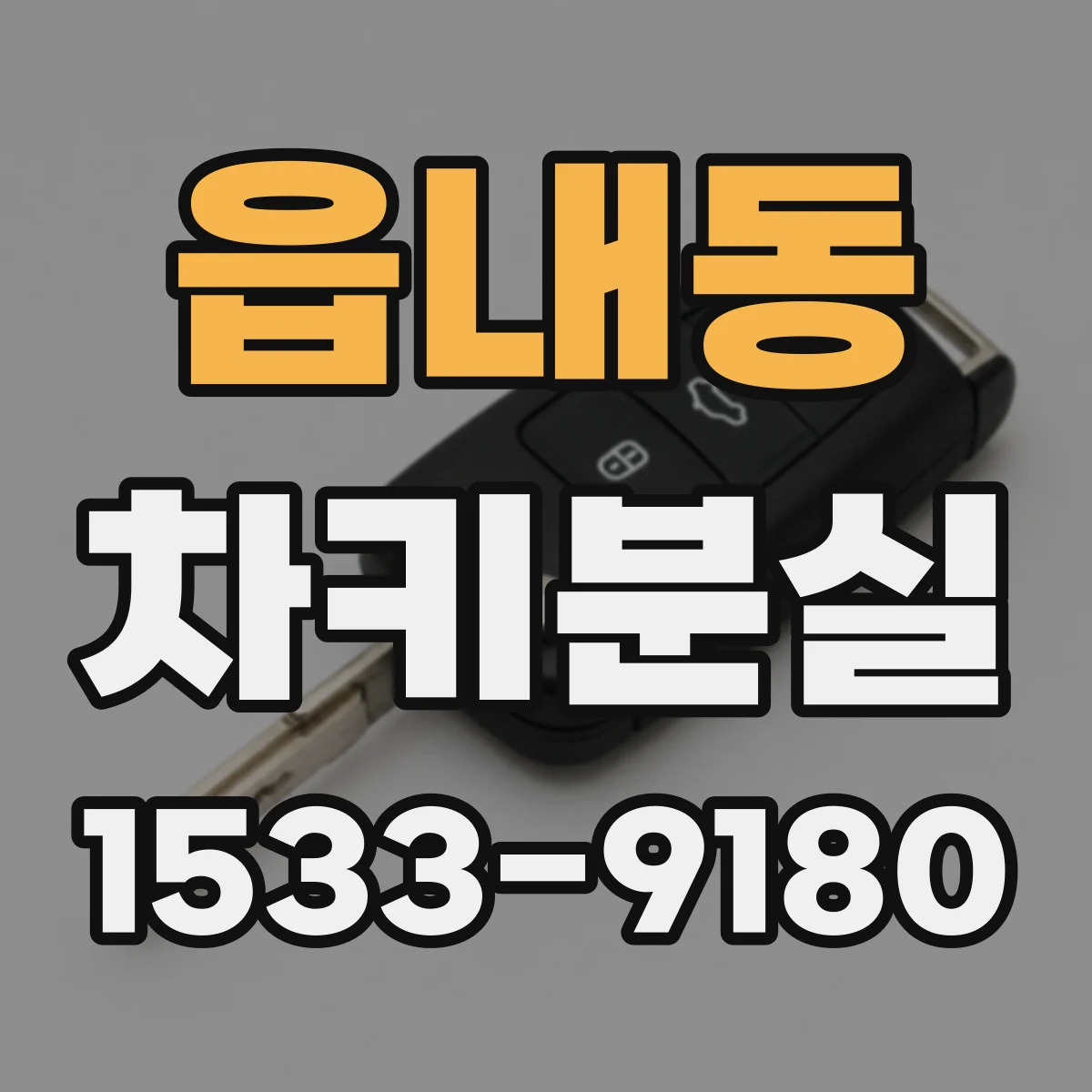 읍내동 차키분실