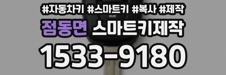 점동면 스마트키제작