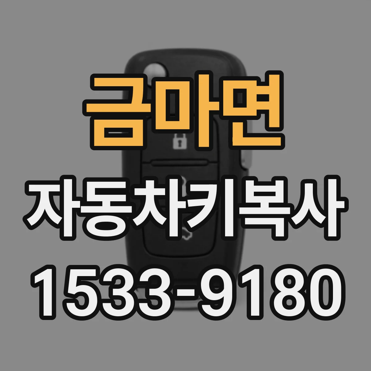 금마면 자동차키복사