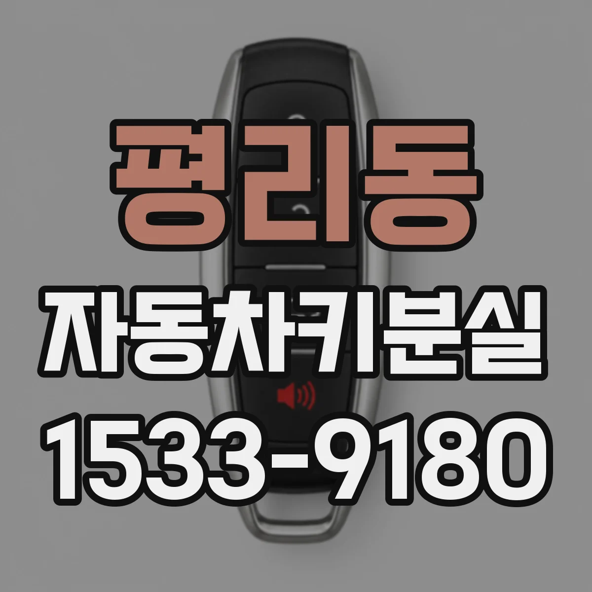 평리동 자동차키분실
