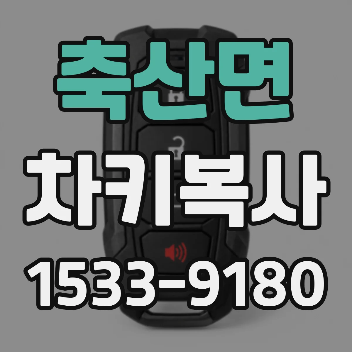 축산면 차키복사