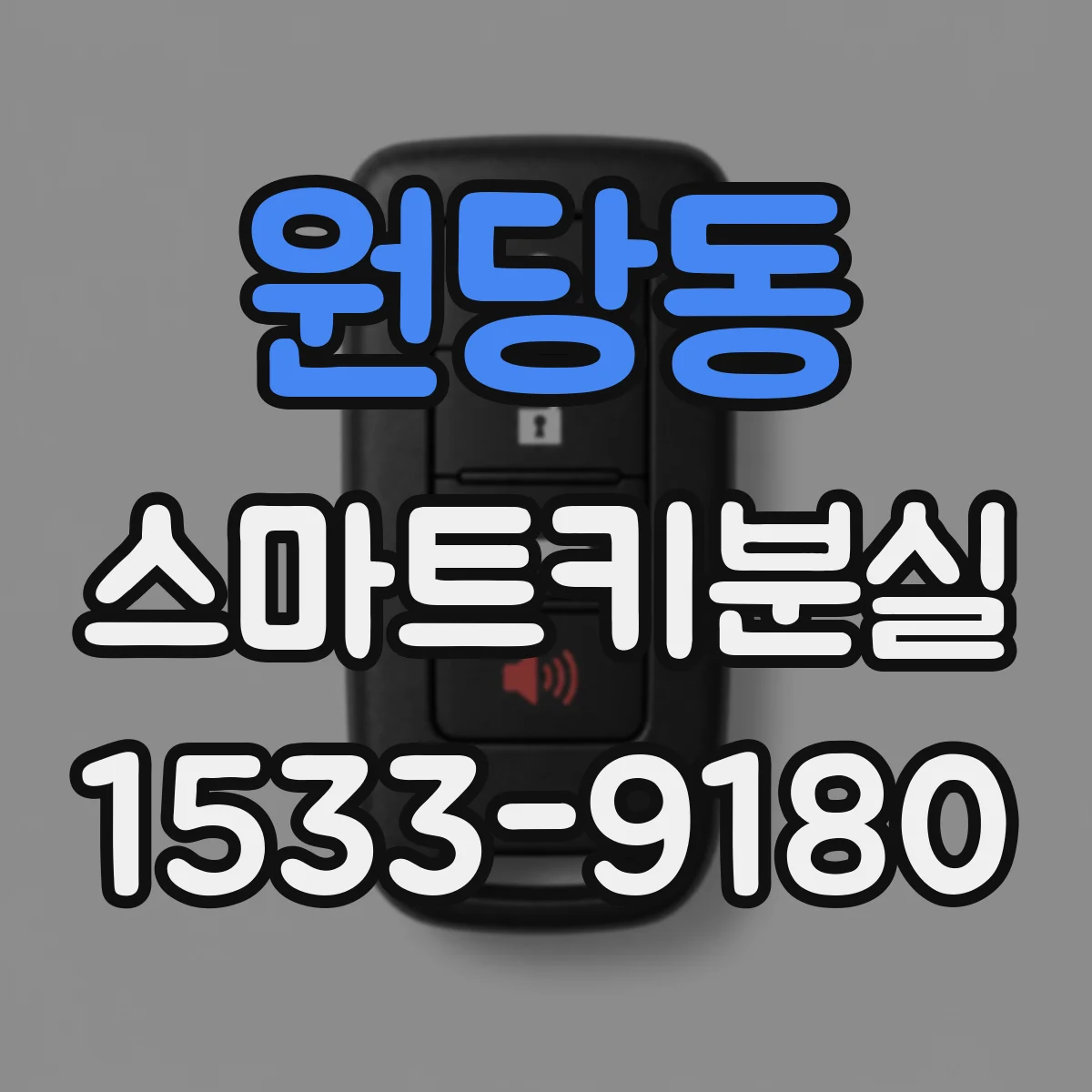 원당동 스마트키분실
