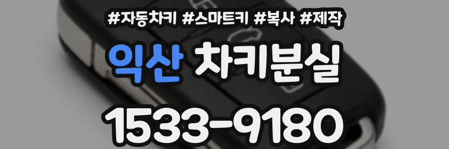 익산 차키분실