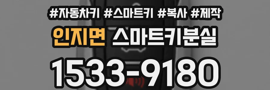 인지면 스마트키분실