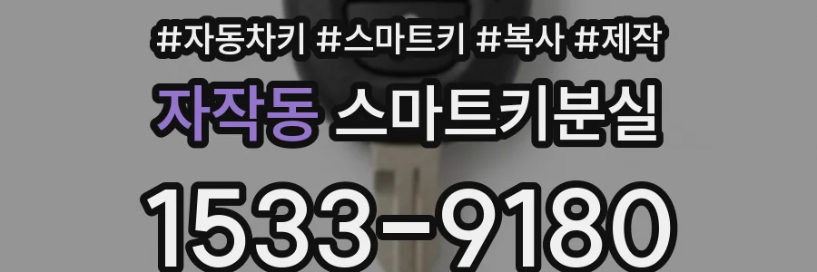 자작동 스마트키분실