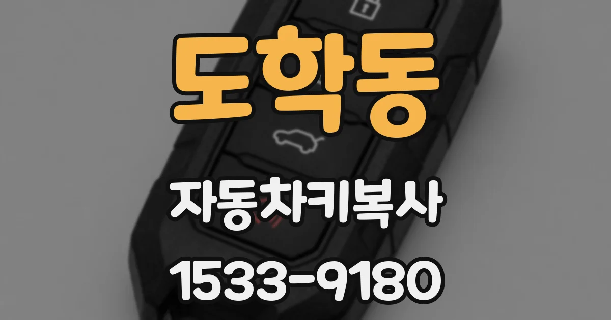 도학동 자동차키복사
