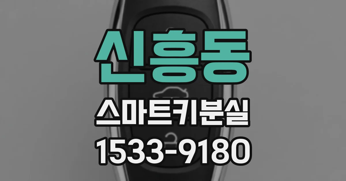 신흥동 스마트키분실