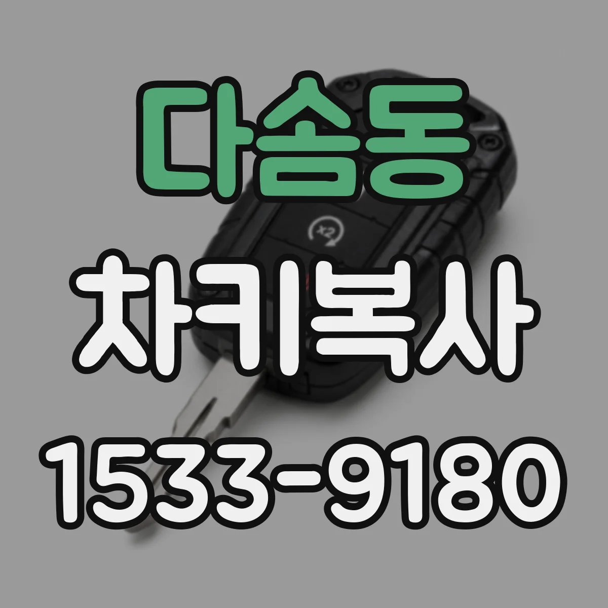 다솜동 차키복사
