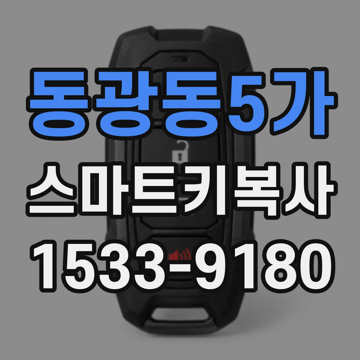 동광동5가 스마트키복사