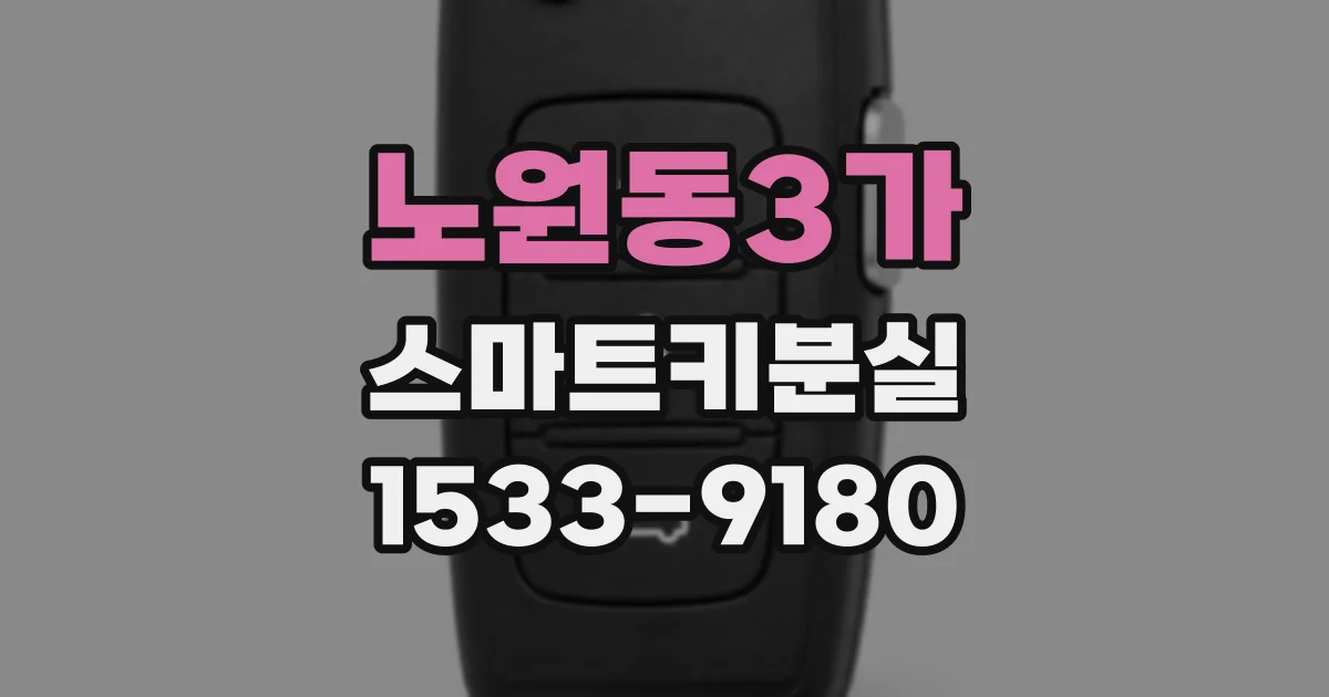 노원동3가 스마트키분실