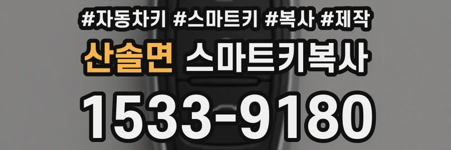 산솔면 스마트키복사
