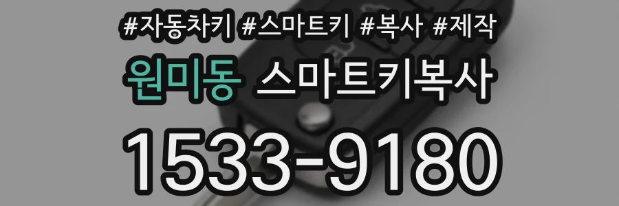 원미동 스마트키복사
