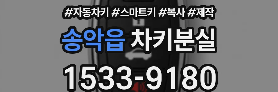 송악읍 차키분실