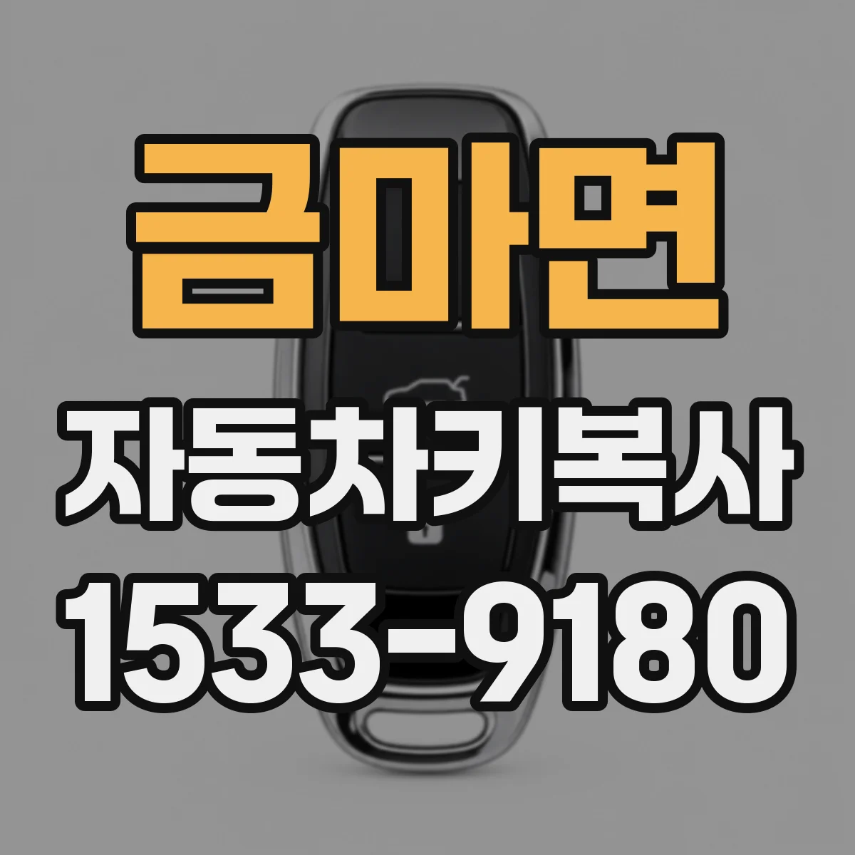 금마면 자동차키복사