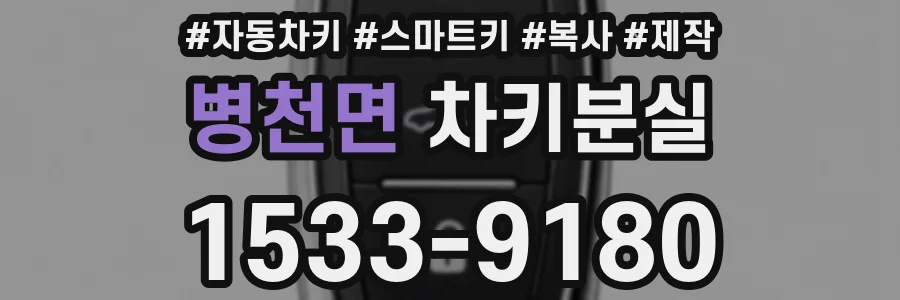 병천면 차키분실