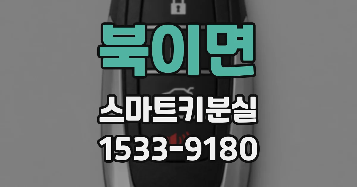 북이면 스마트키분실