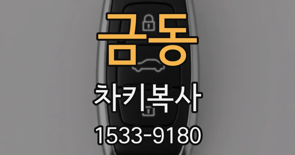 금동 차키복사