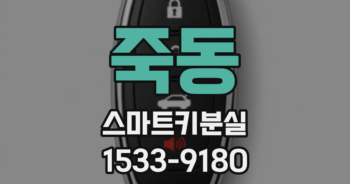 죽동 스마트키분실