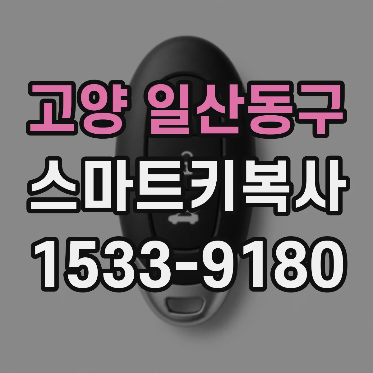 고양 일산동구 스마트키복사