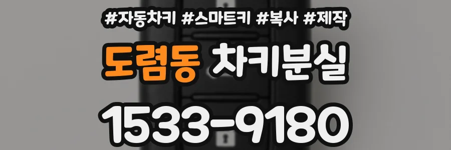 도렴동 차키분실