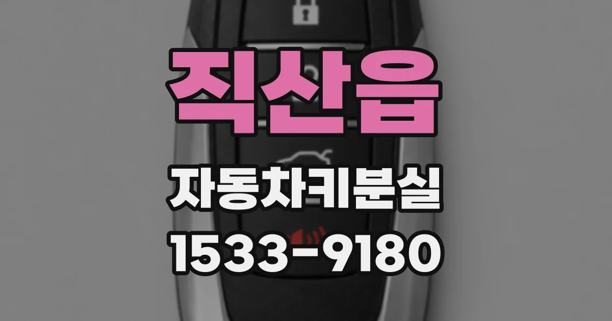 직산읍 자동차키분실