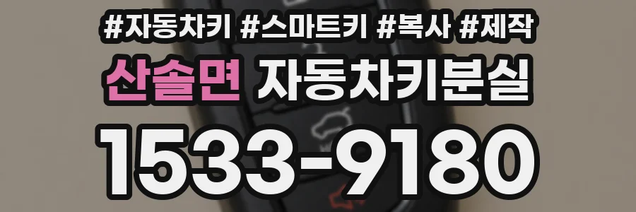 산솔면 자동차키분실