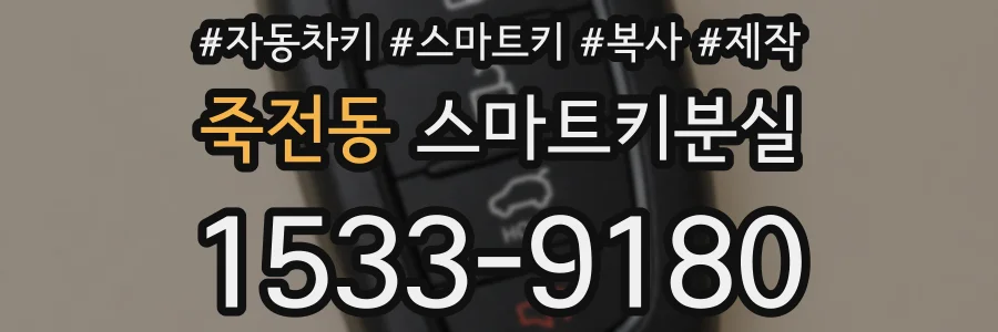 죽전동 스마트키분실