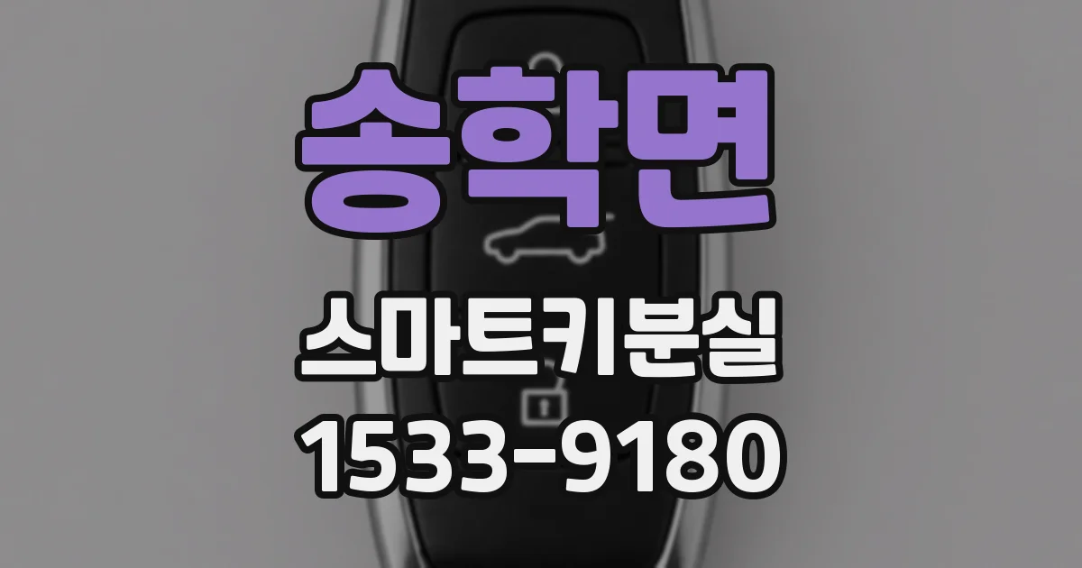 송학면 스마트키분실