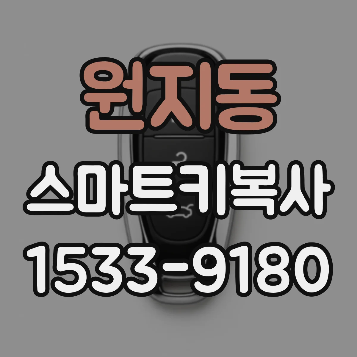 원지동 스마트키복사