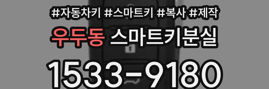 우두동 스마트키분실