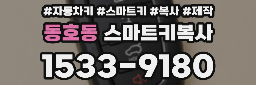 동호동 스마트키복사