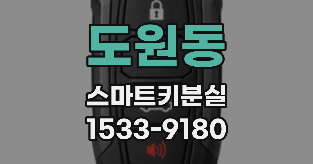 도원동 스마트키분실