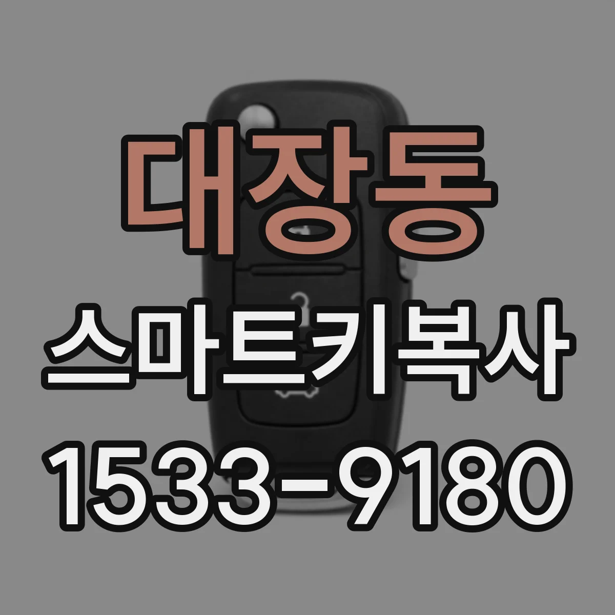 대장동 스마트키복사