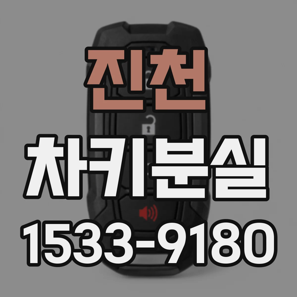 진천 차키분실