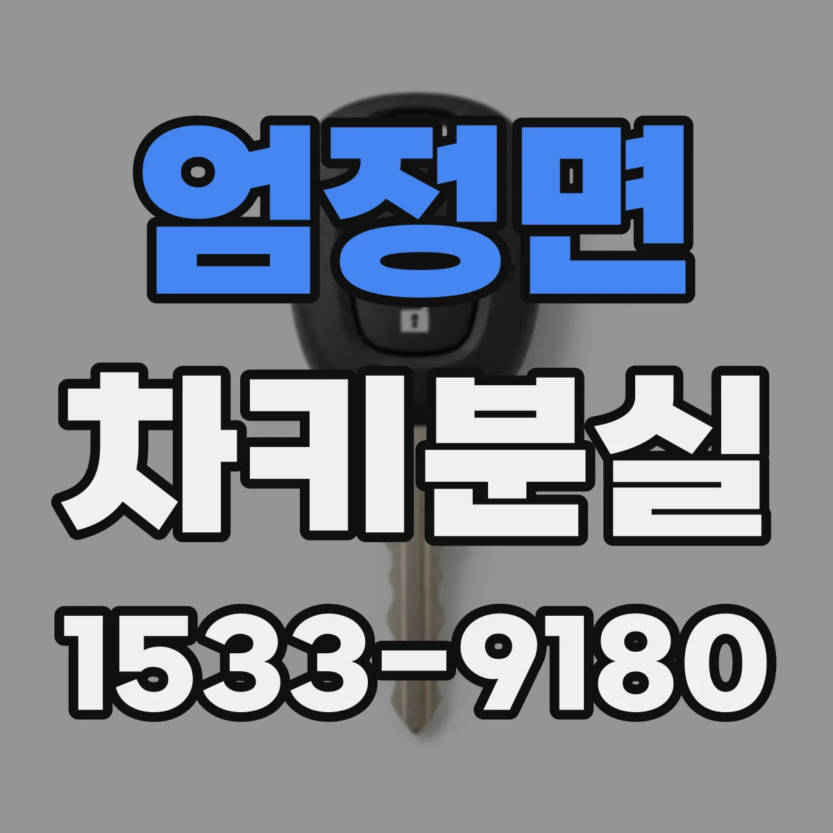 엄정면 차키분실