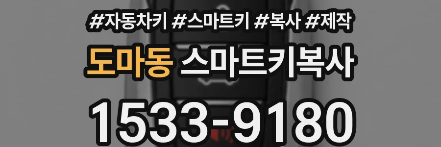 도마동 스마트키복사